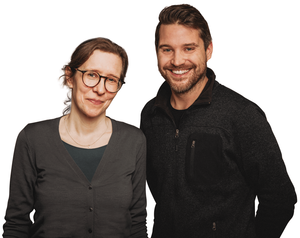 Stephanie Labrenz und Matthias Spessert von Freio Naturspielraum